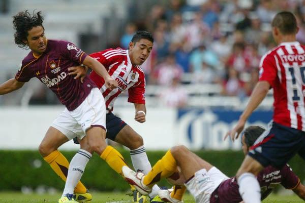 Las Chivas dieron un buen espectáculo. FOTO: JORGE BARAJAS