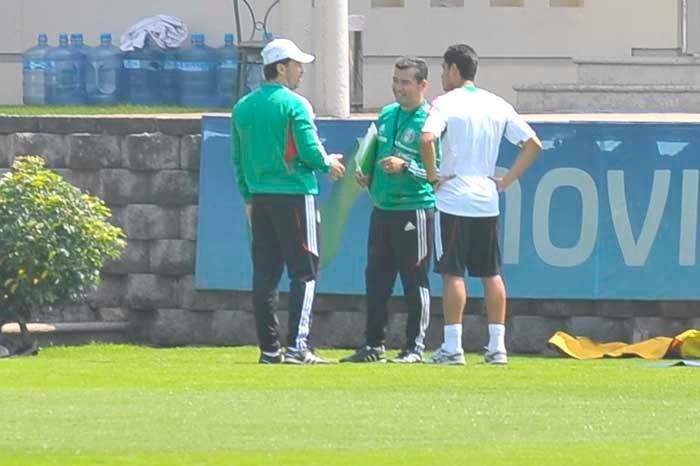 Los jugadores comienzan su preparación para enfrentar a Brasil la próxima semana. FOTO: CIRO GUTIÉRREZ