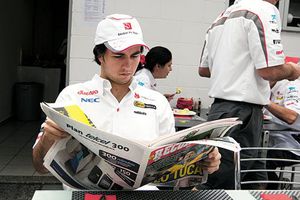 Checo califica con 8 su temporada debut en F1