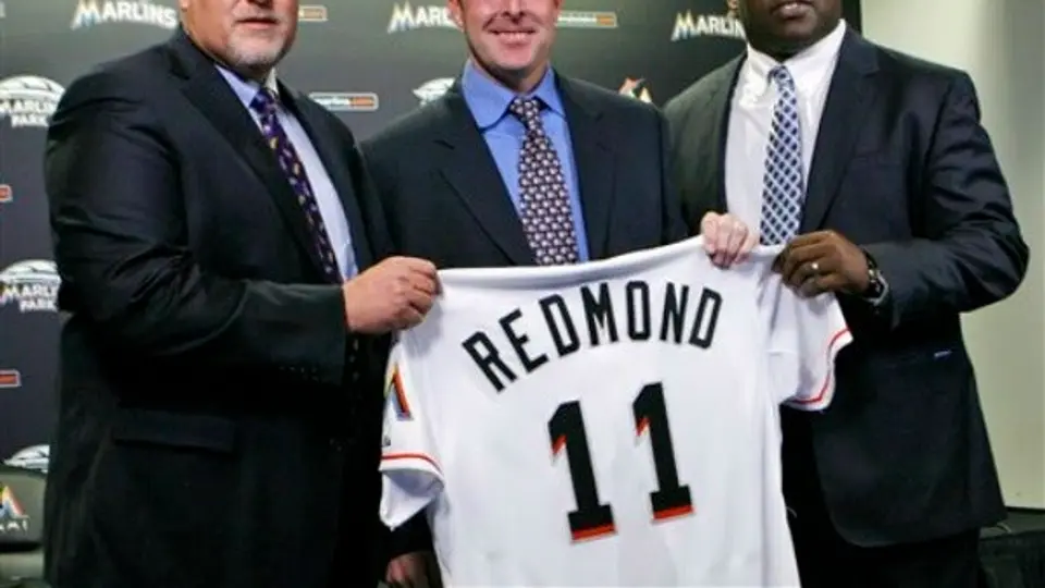 ?Marlins presentan a Redmond como su manager ?