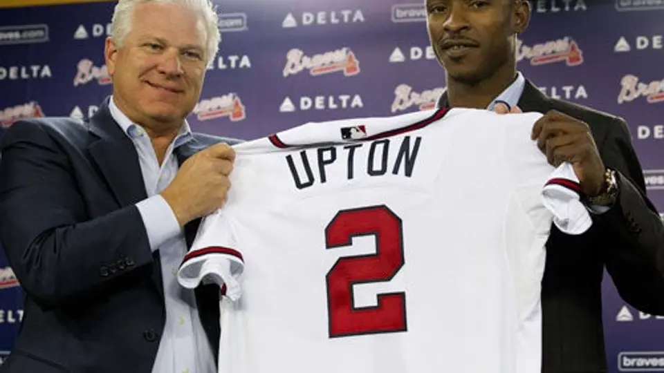 BJ Upton y Bravos llegan a un acuerdo
