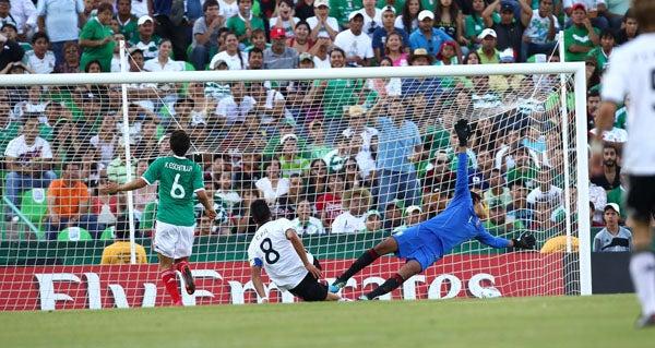 Alemania puso en aprietos al equipo tricolor. FOTO: BERNARDO MALDONADO