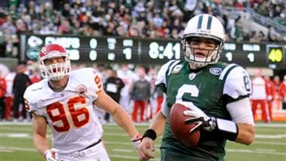 Mark Sánchez lideró la victoria de Jets 37-10 sobre Kansas City