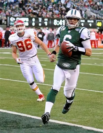Mark Sánchez lideró la victoria de Jets 37-10 sobre Kansas City