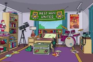 West Ham es el equipo inglés favorito de Los Simpsons