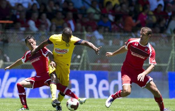 Los Diablos y las Águilas mostraron un gran juego durante los 90 minutos | MEXSPORT