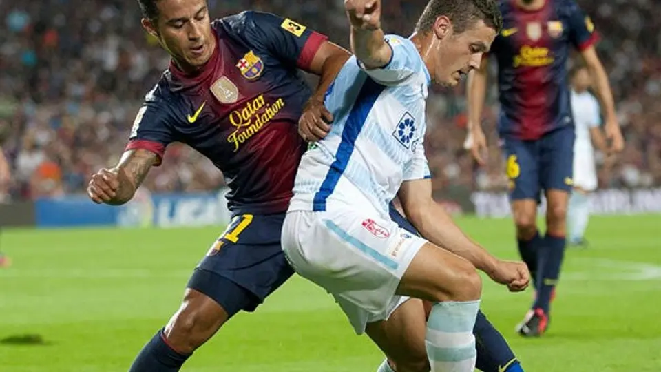 Thiago Alcántara es baja 8 semanas por rotura de ligamento