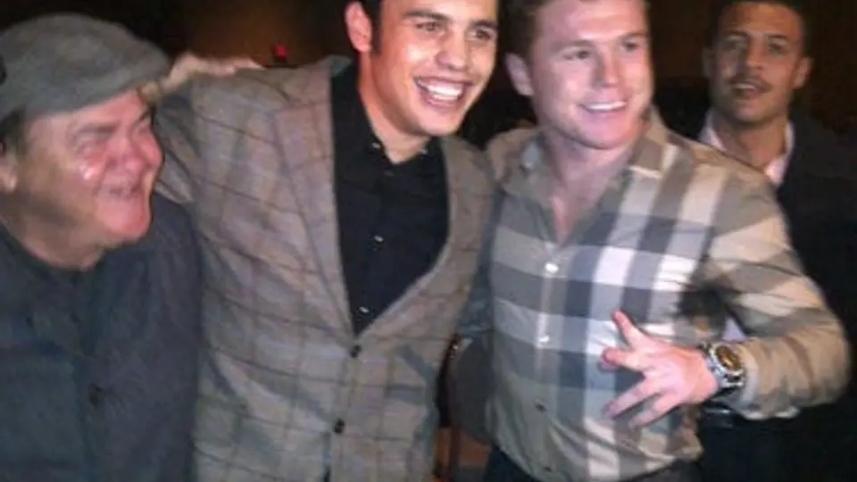 Chávez Jr. y Canelo' Álvarez posan 'como cuates' en Las Vegas