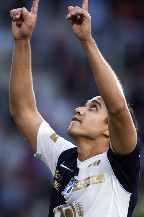Rodríguez anotó el segundo para los tuzos. FOTO: MEXSPORT