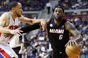 Heat cae ante los Pistones sin Dwyane Wade