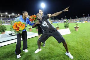 Ganan Bolt y Blake en Liga Diamante