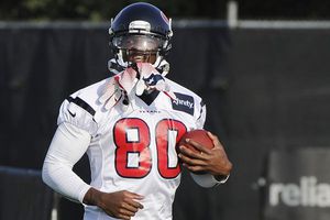 Andre Johnson se lesiona con Texanos