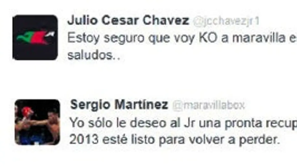 Chávez Jr. y Martínez continúan su rivalidad en Twitter