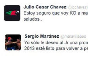 Chávez Jr. y Martínez continúan su rivalidad en Twitter