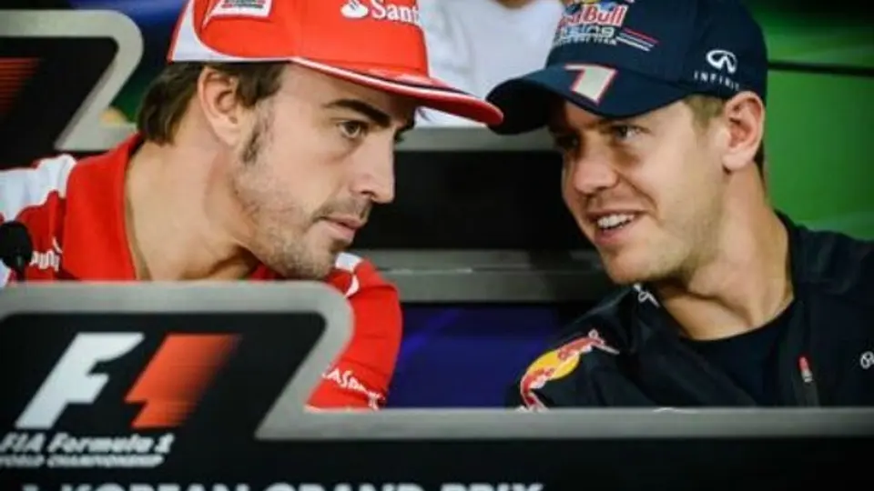 Vettel y Alonso inician su batalla final en el GP de India