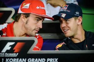 Vettel y Alonso inician su batalla final en el GP de India