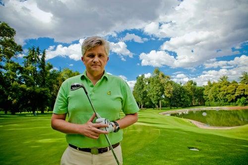 John es todo un amante del Golf | JORGE NERI