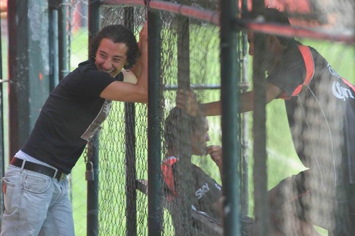Trascendió la ausencia de directivos durante su visita. FOTO: EVA BECERRA