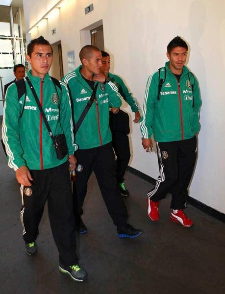 El conjunto mexicano viajó a las 8 am reumbo a Filadelfia. FOTO: BERNARDO MALDONADO