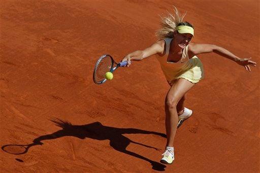 Sharapova termina su gran paso en Roland Garros. FOTO: AP