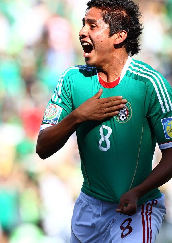 El joven mexicano tuvo una tarde de ensueño. FOTO: BERNARDO MALDONADO
