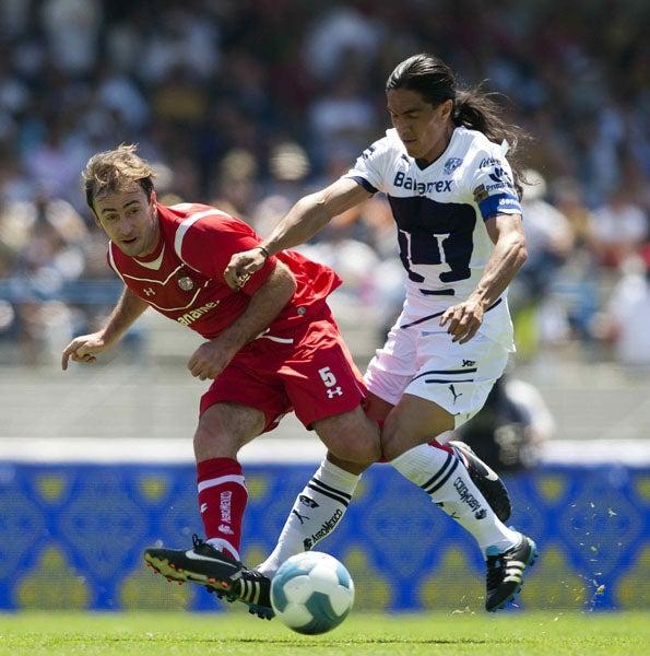 En la Jornada 9, Pumas recibe a Toluca en C.U. FOTO: MEXSPORT