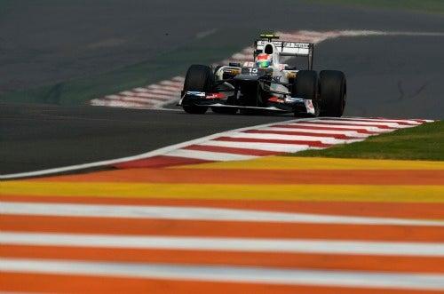 Checo se recuperó de un resfriado para el GP | EFE