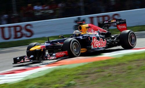 Sebastian Vettel en las calificatorias del GP de Italia | AP