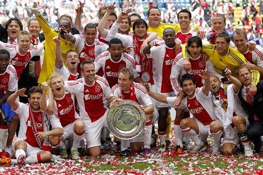 Tras vencer 3-1 al Twente, Ajax se proclamó Campeón (FOTO: AP)