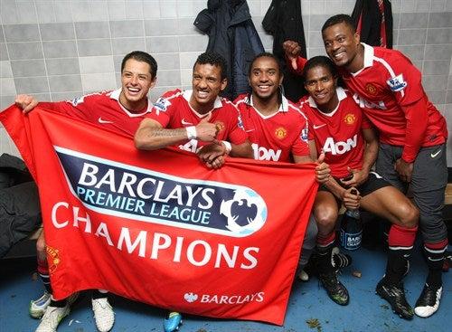 En los vestidores del Ewood Park los Red Devils mostraron su orgullo. FOTO: manutd.com