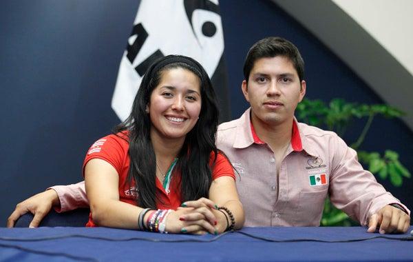 Mariana Avitia junto con René Serrano  | MIGUEL PÓNTON