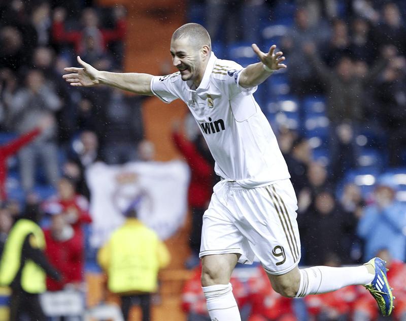 Benzema empezó la fiesta. FOTO: EFE