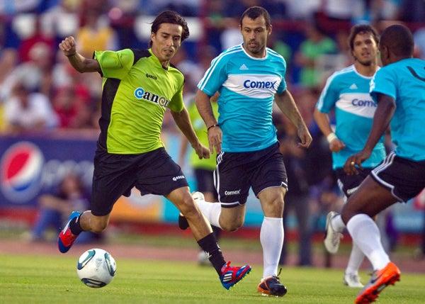 Lucas Lobos tuvo participación en el partido amistoso l MEXSPORT