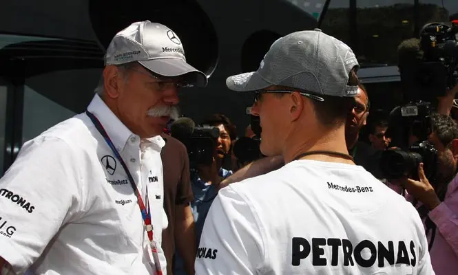 Mercedes tiene que mejorar rápido: Dieter Zetsche