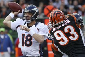Peyton Manning guía victoria de Broncos sobre Bengalíes