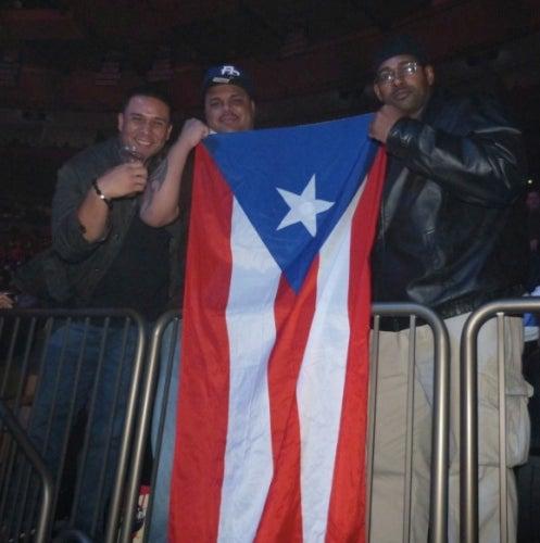 El apoyo de los boricuas es muy grande (FOTO: SALVADOR RODRÍGUEZ)