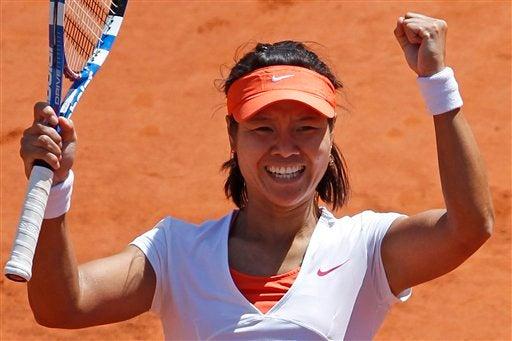 La subcampeona del Abierto de Australia festeja tras desbancar a Sharapova. FOTO: AP