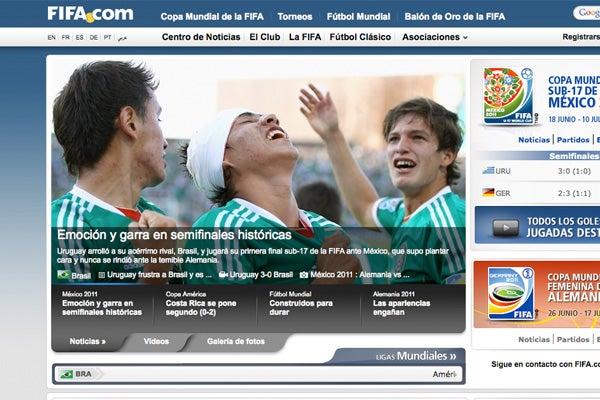 La FIFA dio buen despliegue al triunfo de México