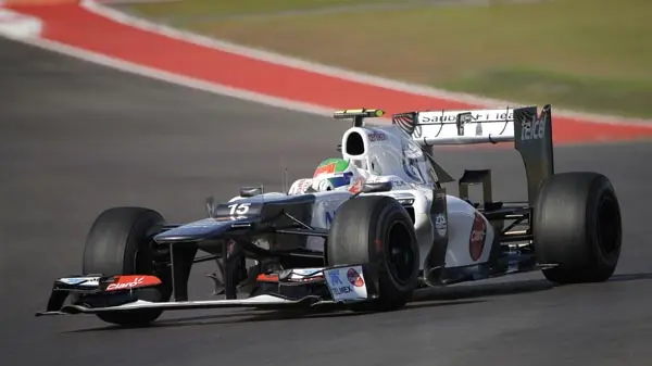 Pérez se va hasta el 14 en la P2 del GP de EU