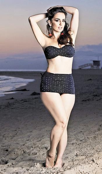 Es una hermosa mujer de 34 años y demostró que posee una escultural figura. FOTO: NYPOST.COM