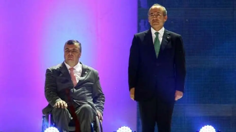 Felipe Calderón anunció la clausura de los Juegos Parapanamericanos