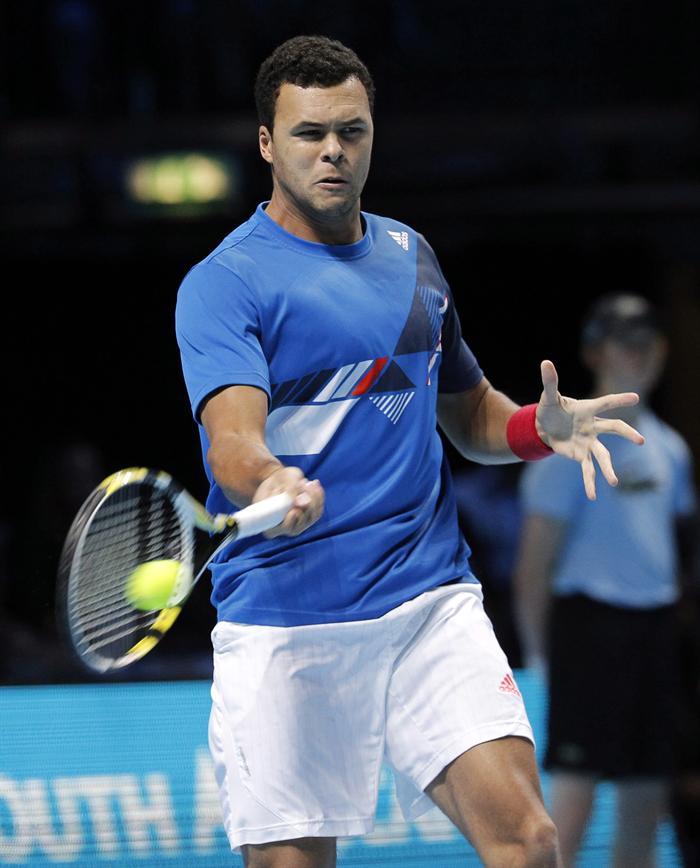 Tsonga y Federer pelearon por el título en la Final de Londres. FOTO: EFE