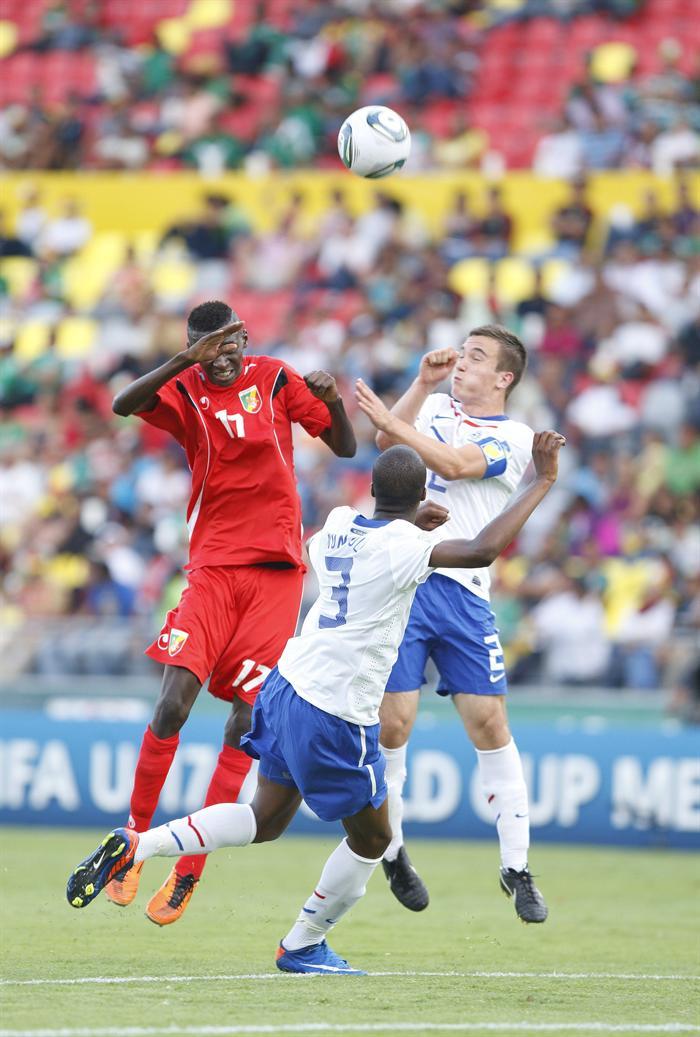El Congo derrotó 1-0 a Holanda en el Mundial Sub-17. FOTO: EFE
