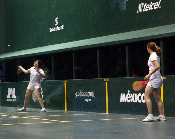 La pareja chilena vino de menos a más. FOTO: MEXSPORT