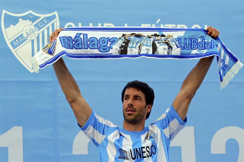 El holandés indicó que su llegada a este equipo es el gran colofón de su carrera. FOTO: AP