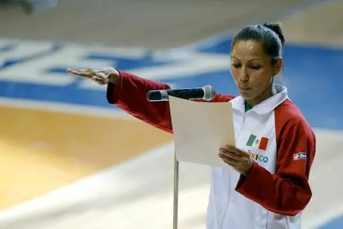 Abanderan Tri de karate do para Mundial de Serbia