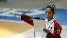 Abanderan Tri de karate do para Mundial de Serbia