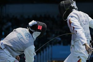 Daniel Gómez se queda en los 32avos de final en esgrima