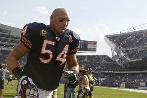 Brian Urlacher es el gran jefe oso | AP