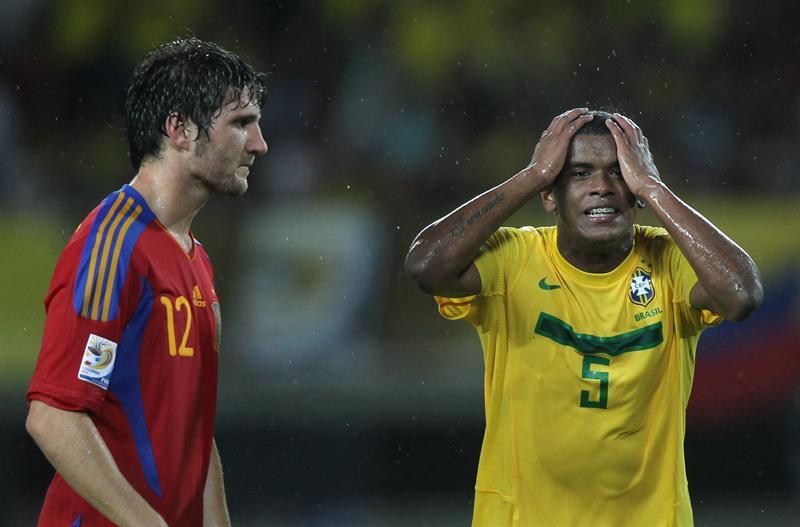 Brasil se lamenta. FOTO: EFE